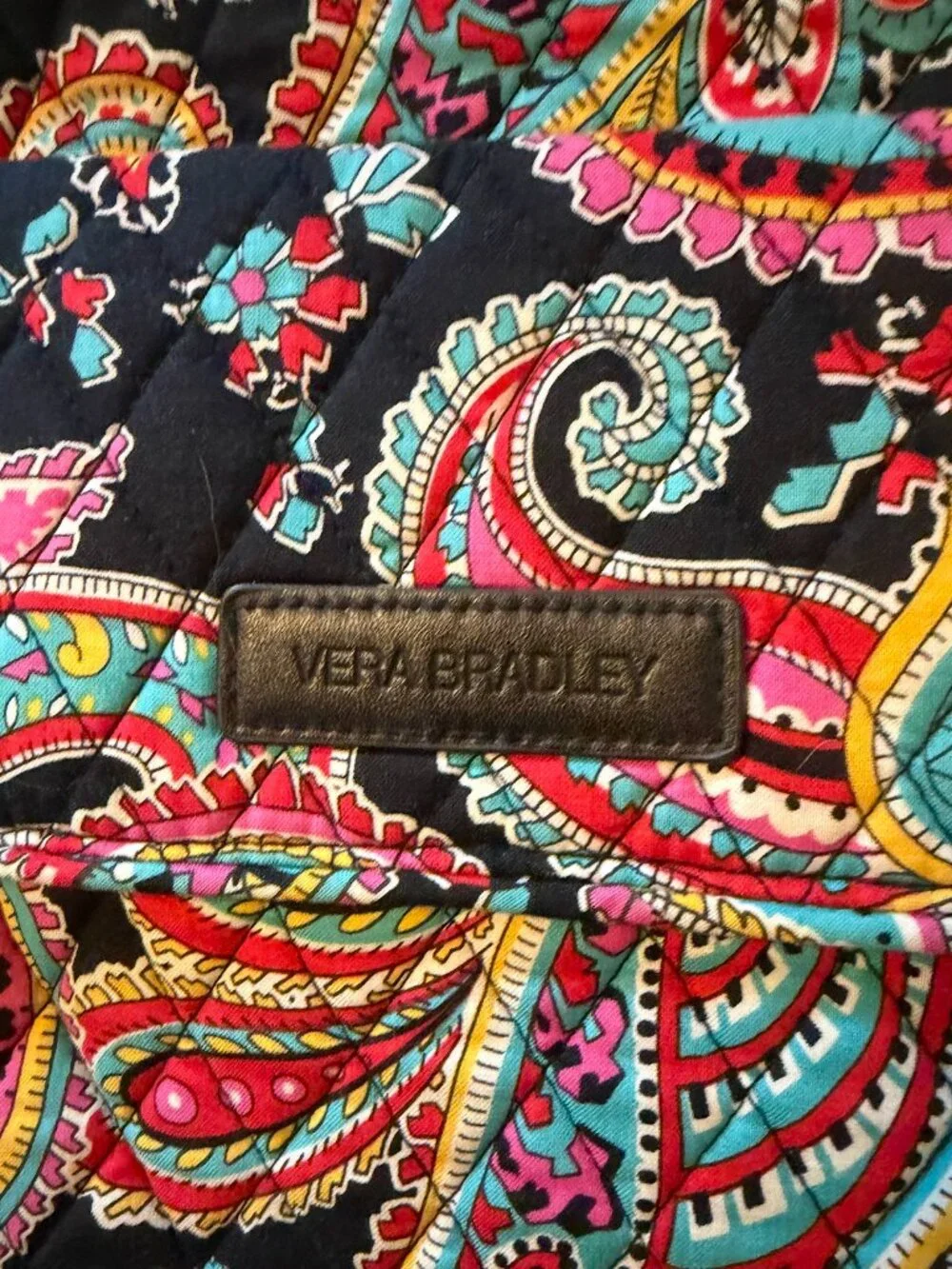 Vera Bradley Quilted Essential Backpack in Parisian Paisley